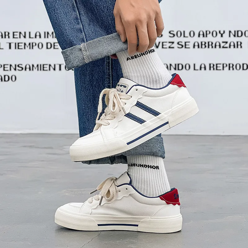 men vulcanized canvas shoes