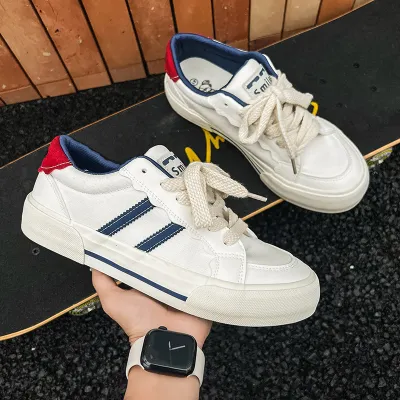 men vulcanized canvas shoes