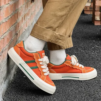 men vulcanized canvas shoes