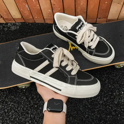 men vulcanized canvas shoes