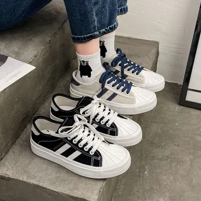 low cut canvas shoes