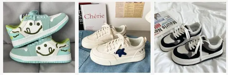 Soft soled non-slip skateboard shoes