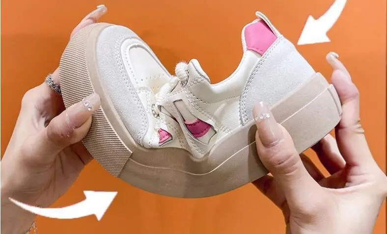 Soft soled non-slip skateboard shoes