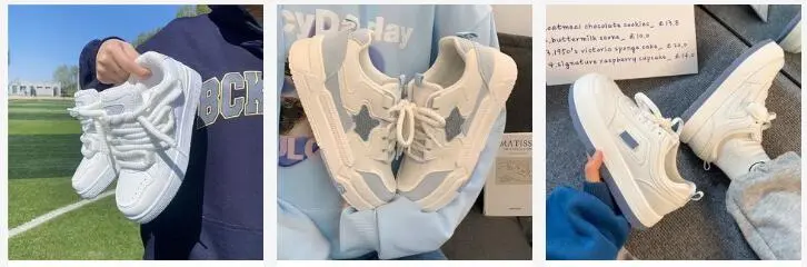 Soft soled non-slip skateboard shoes