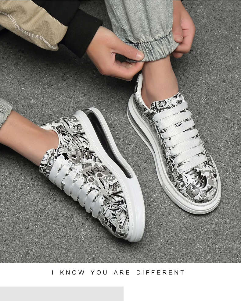 new men low top skateboard shoes