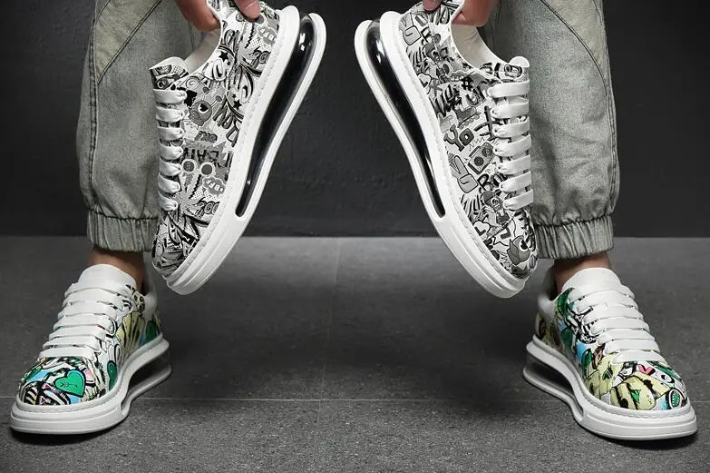 new men low top skateboard shoes