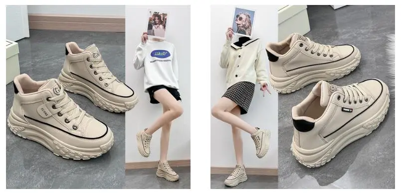 woman fashion sport shoes