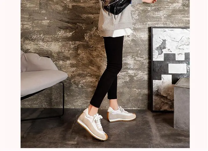 woman hidden heel shoes