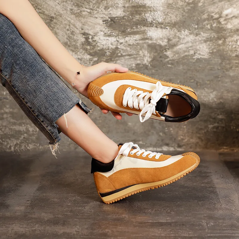 woman hidden heel shoes