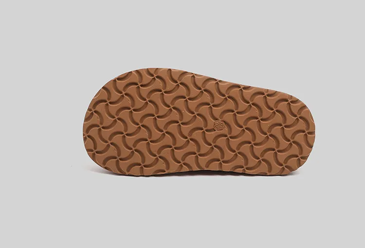 Children's leather cow suede anti-kick flat shoes Children's leather cow suede anti-kick flat shoes