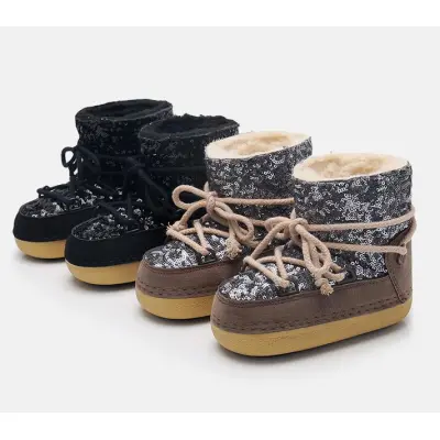 parent-child snow boot