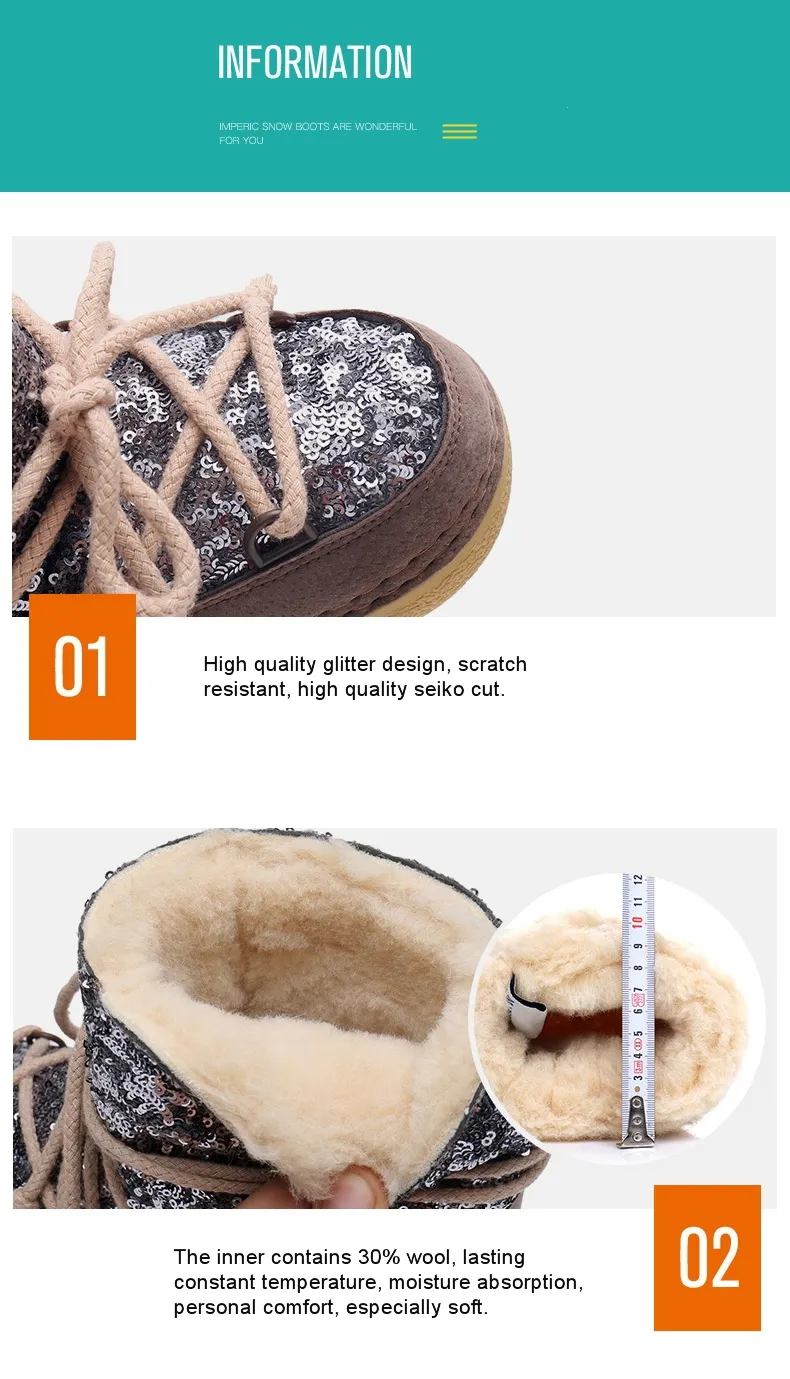 parent-child snow boot