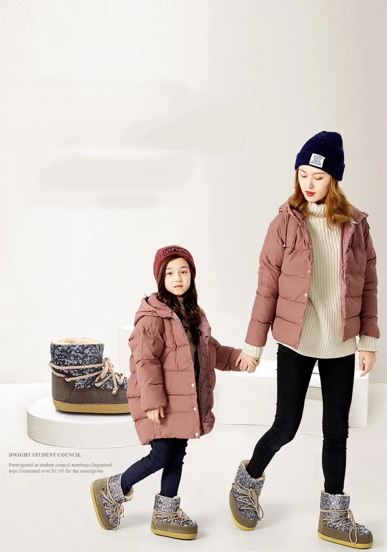 parent-child snow boot