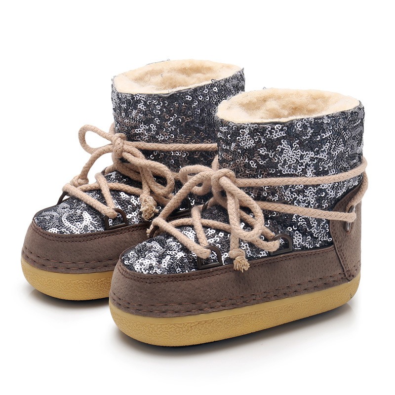 parent-child snow boot