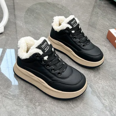 woman winter snow boot