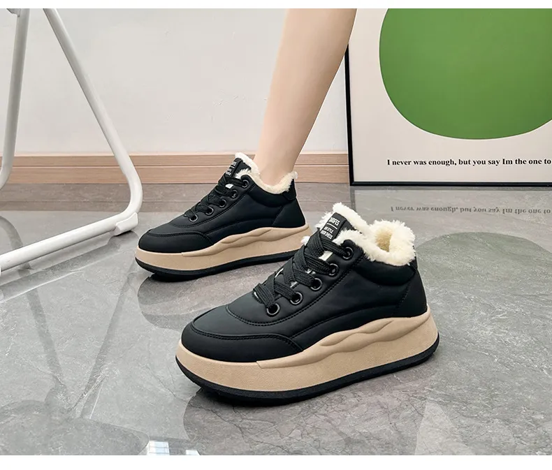 woman winter snow boot