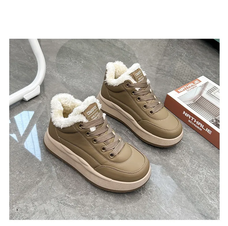 woman winter snow boot