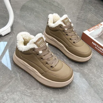 woman winter snow boot