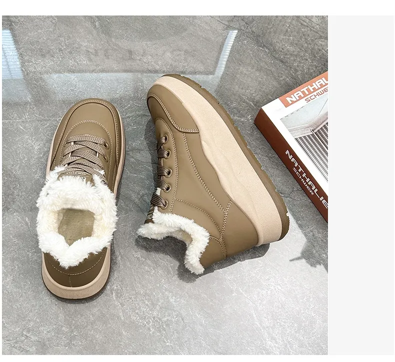 woman winter snow boot