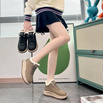 woman winter snow boot