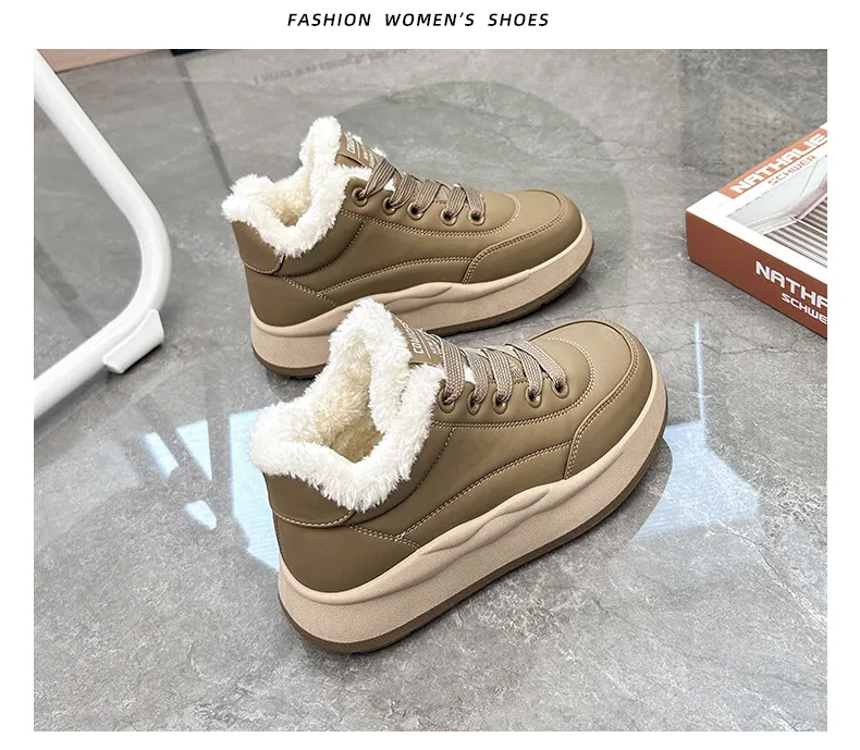 woman winter snow boot