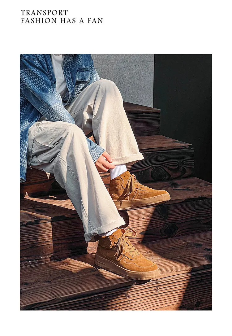 good quality high top man sneaker