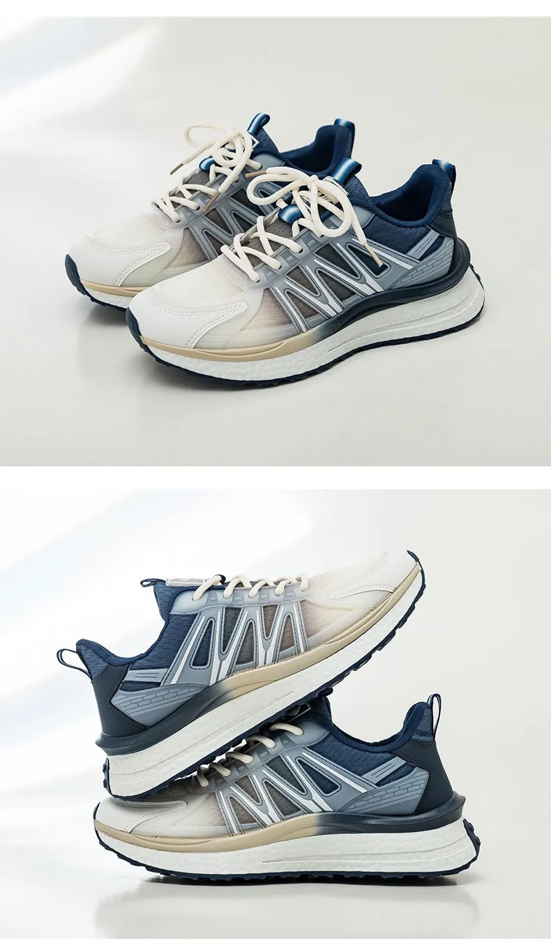 customizable sport casual low-top breathable running shoes