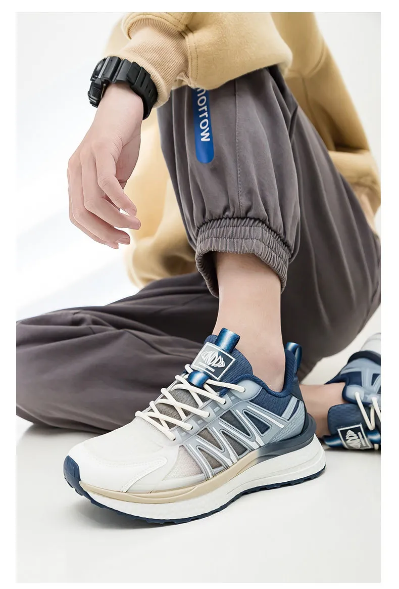 customizable sport casual low-top breathable running shoes