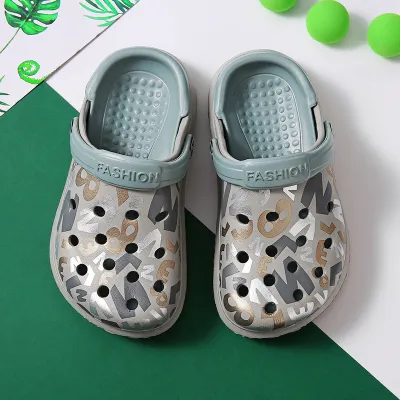 children custom printing EVA beach sandal