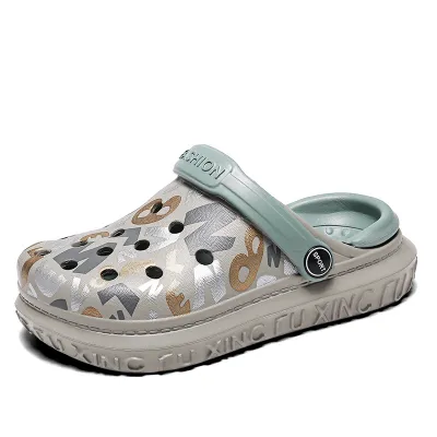 children custom printing EVA beach sandal