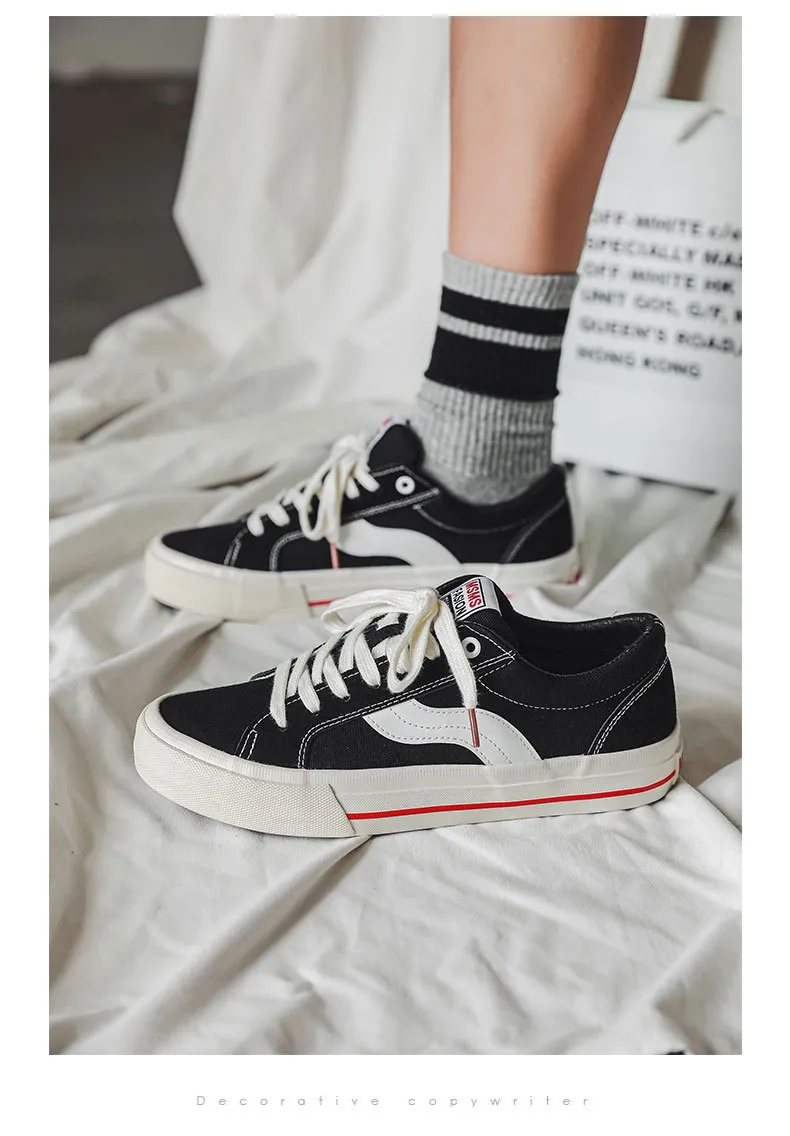 vulcanized canvas shoes