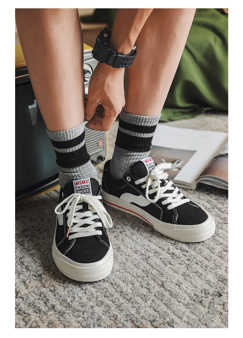 vulcanized canvas shoes