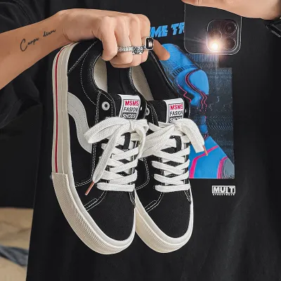 vulcanized canvas shoes