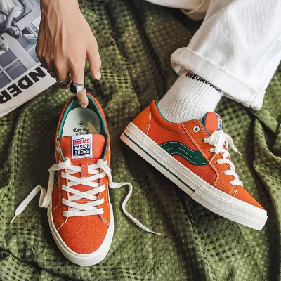 vulcanized canvas shoes