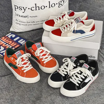 vulcanized canvas shoes