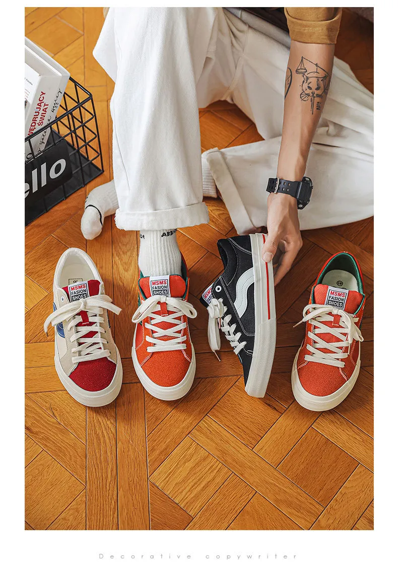 vulcanized canvas shoes