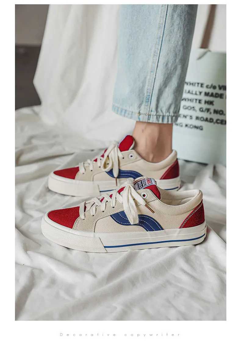 vulcanized canvas shoes